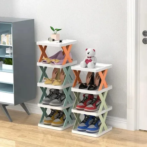 6 Layer Shoe Fordable Rack