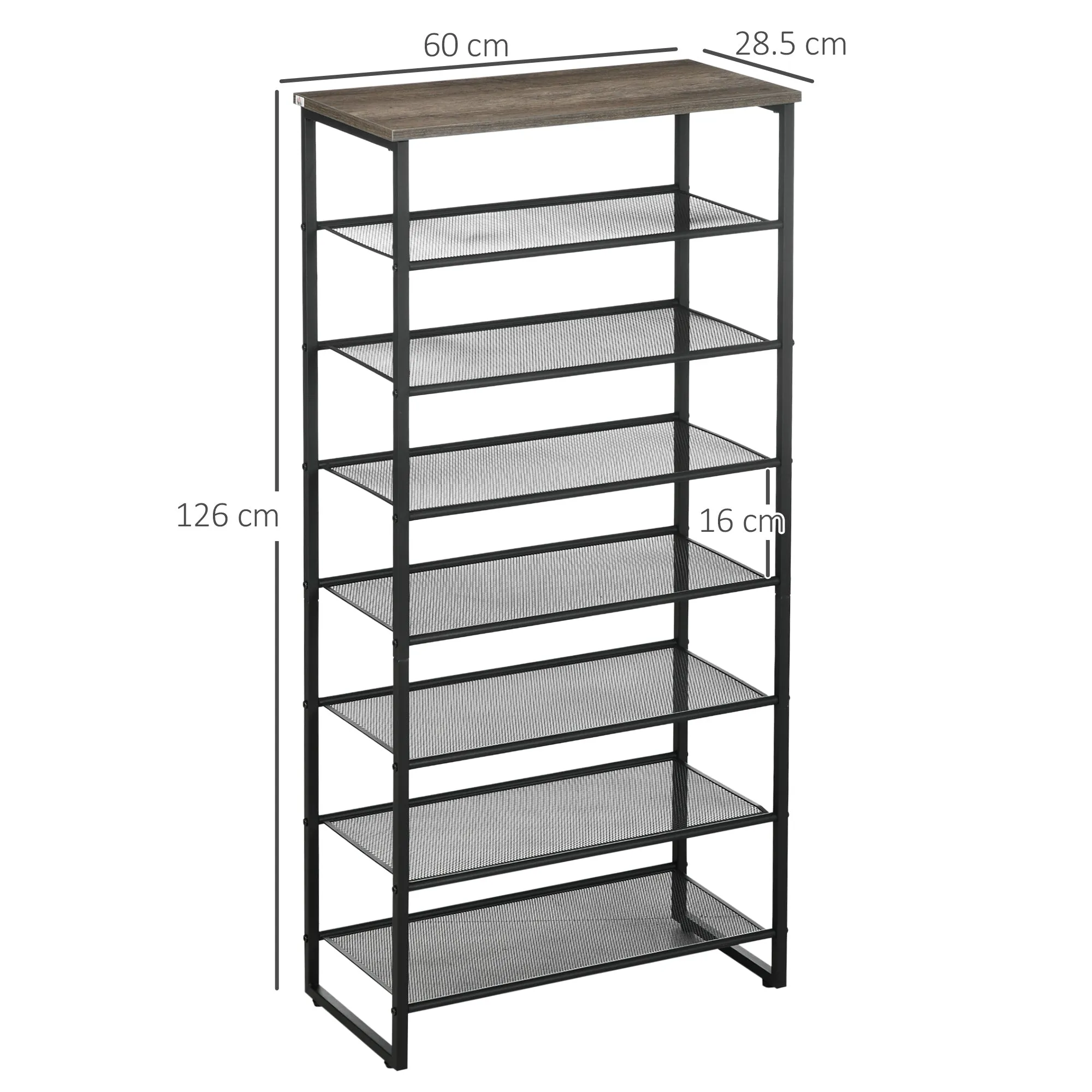 8-Tier Shoe Rack