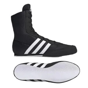 adidas Box Hog 2.0 Boxing Boots Black Breathable