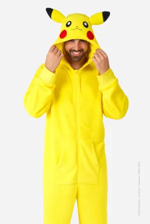 Adult Pokémon Pikachu Onsie Costume | 1 ct