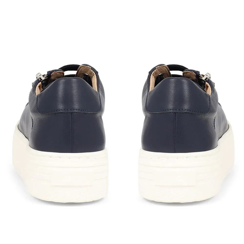 Amaliada Leather Platform Trainers - AMALIADA / 325 316