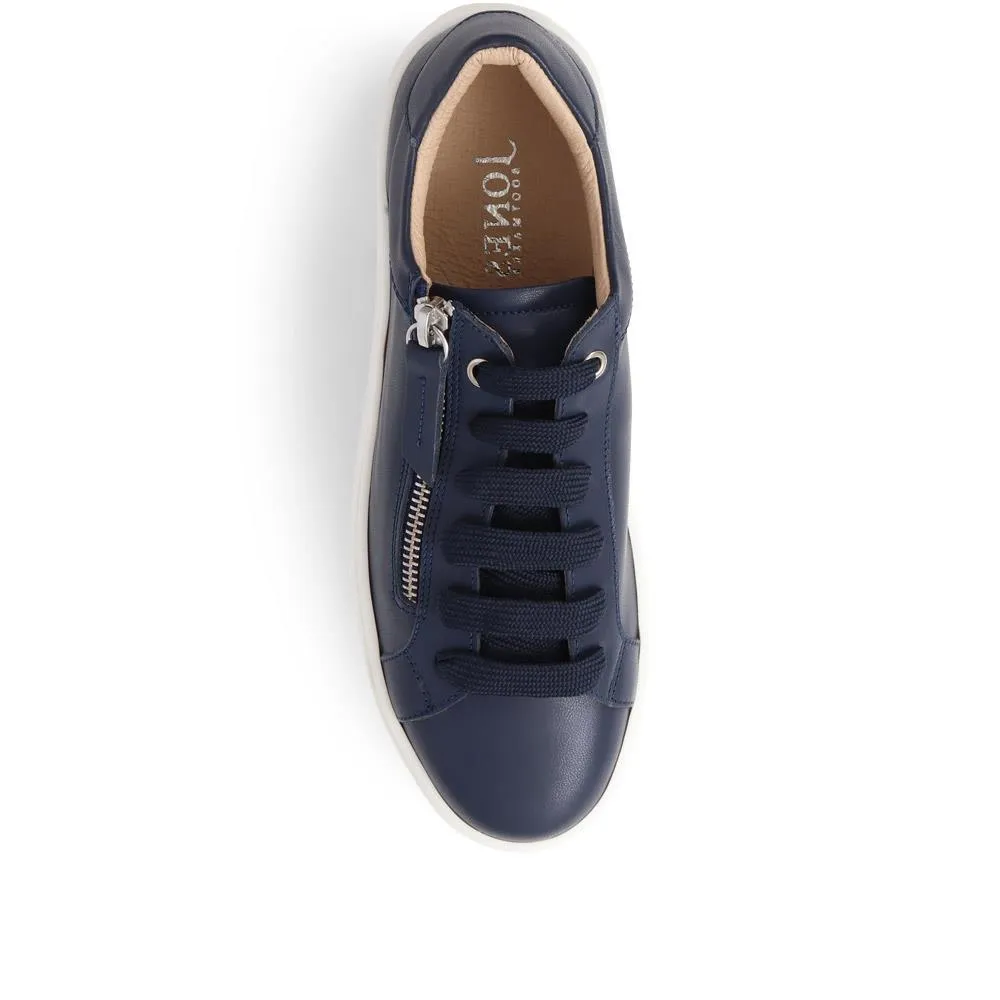 Amaliada Leather Platform Trainers - AMALIADA / 325 316