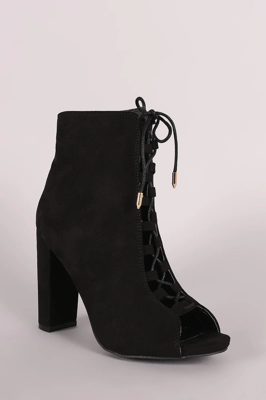 Anaiel - Chunky Heeled Booties