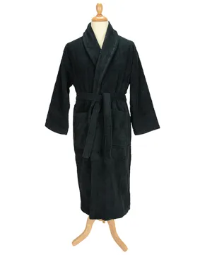 ARTG® Bath robe with shawl collar | Black