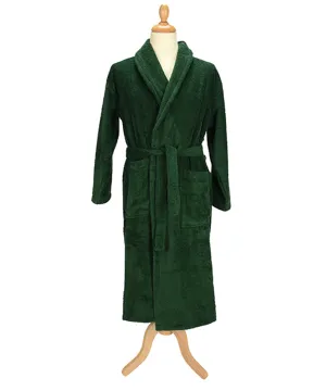 ARTG® Bath robe with shawl collar | Dark Green