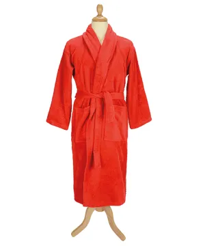 ARTG® Bath robe with shawl collar | Fire Red