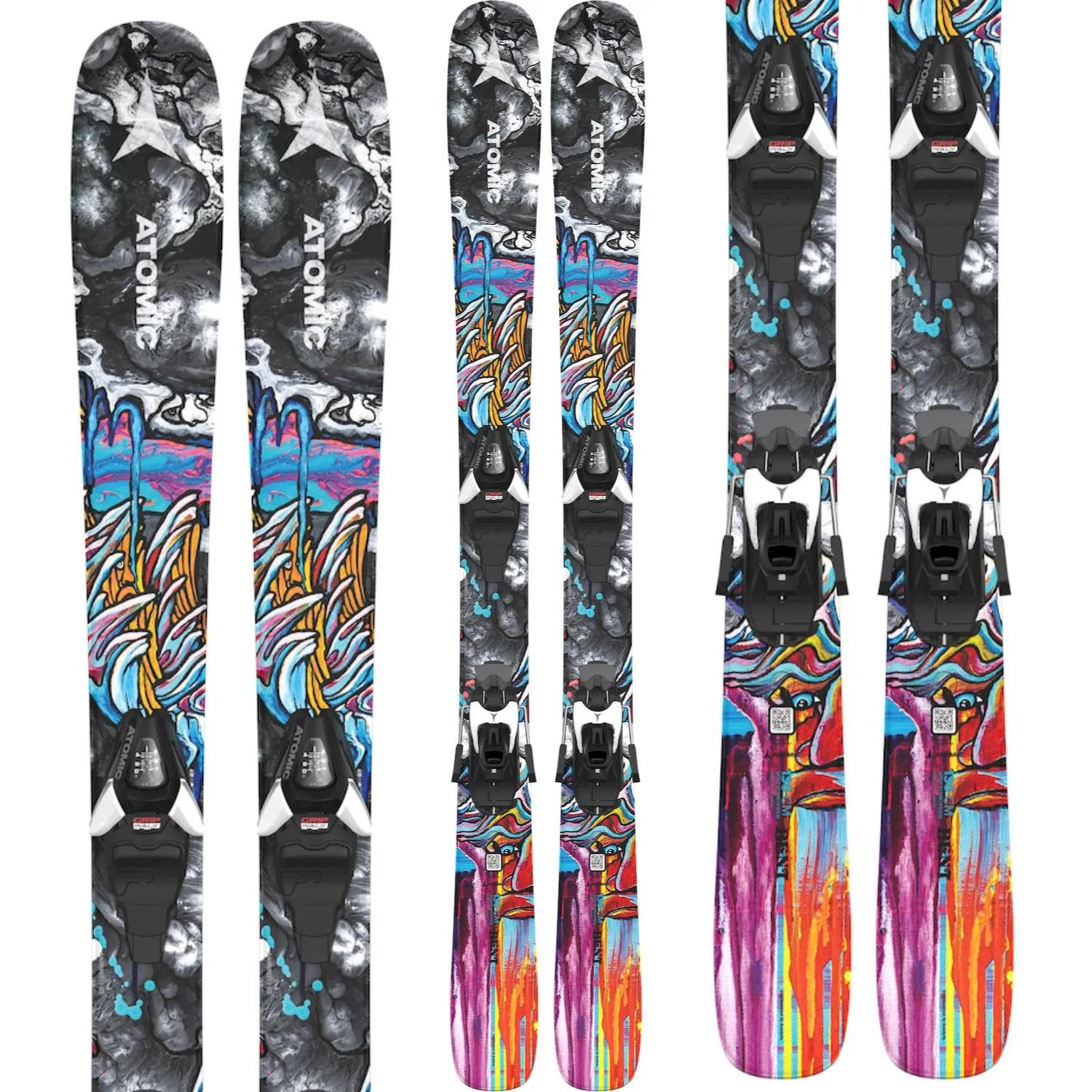 Atomic Bent Jr Skis (110-130)