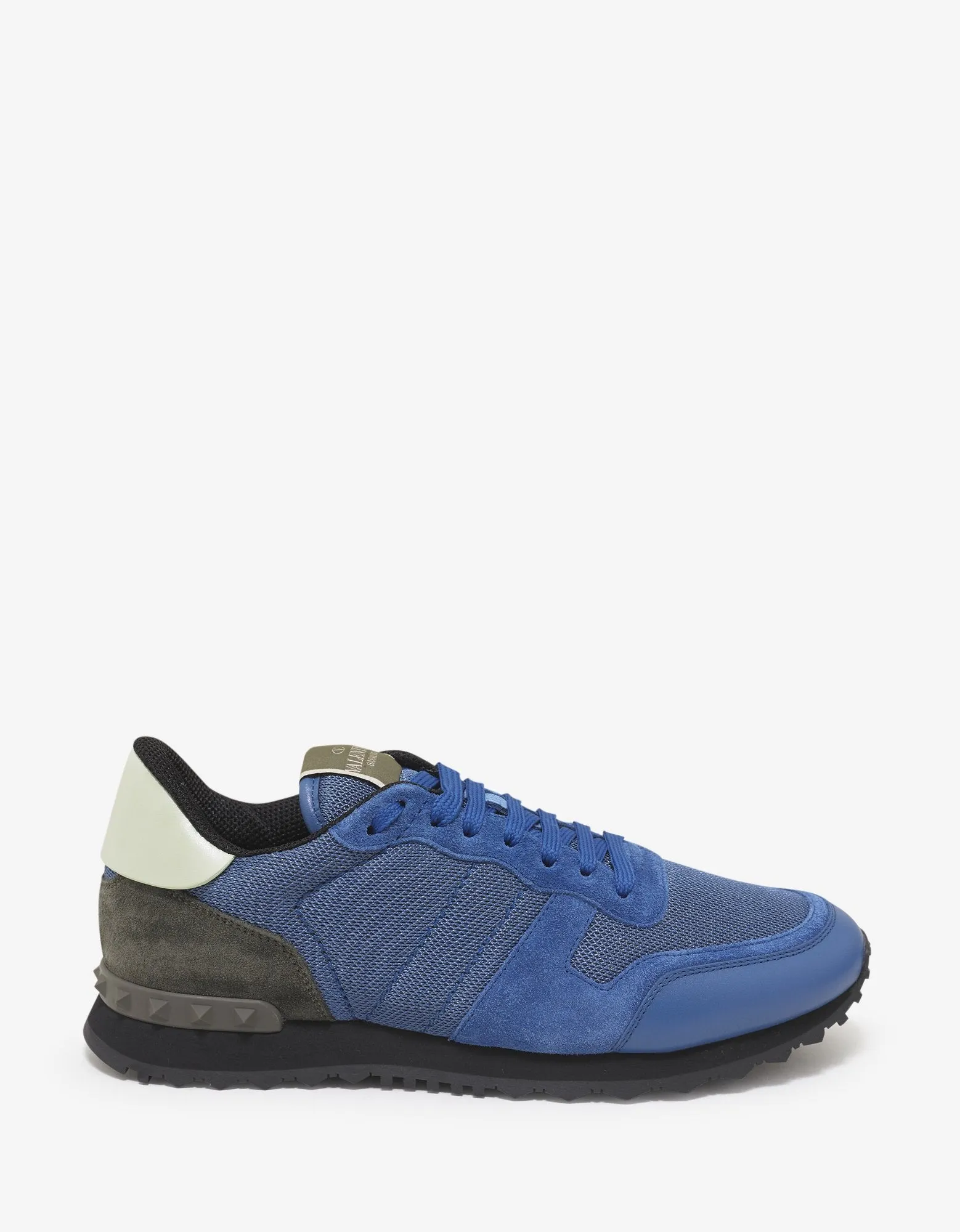 Azure Blue Nylon Mesh Rockrunner Trainers -