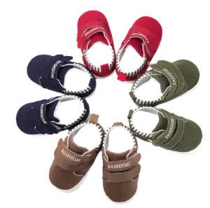 Baby Boy Girl Shoes Sole Soft Canvas Solid Footwear Shoes