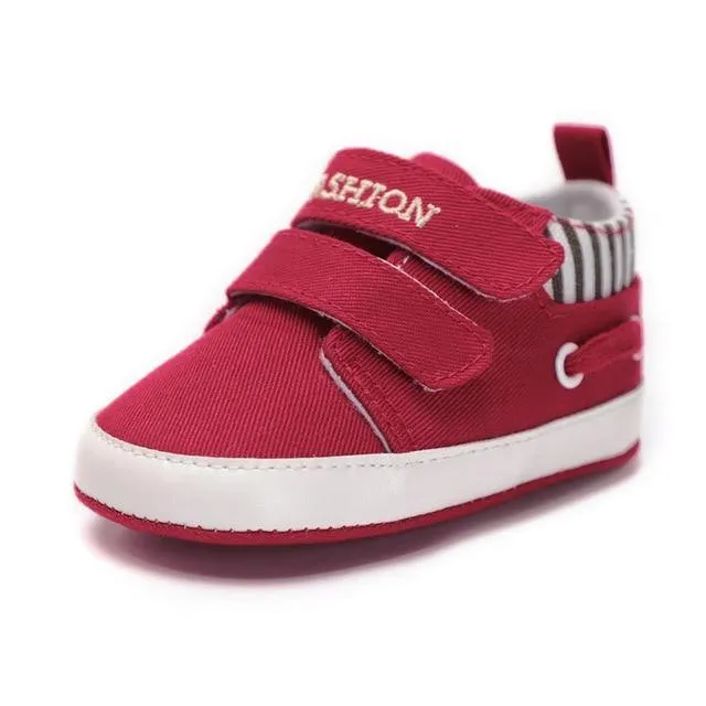 Baby Boy Girl Shoes Sole Soft Canvas Solid Footwear Shoes