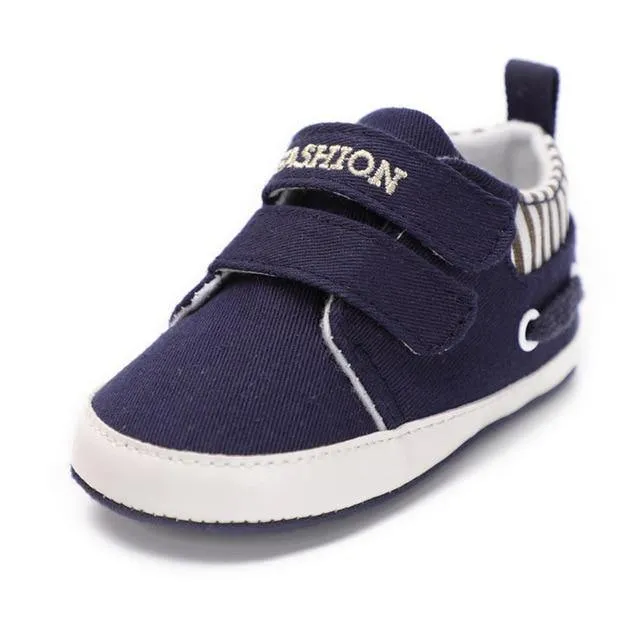 Baby Boy Girl Shoes Sole Soft Canvas Solid Footwear Shoes