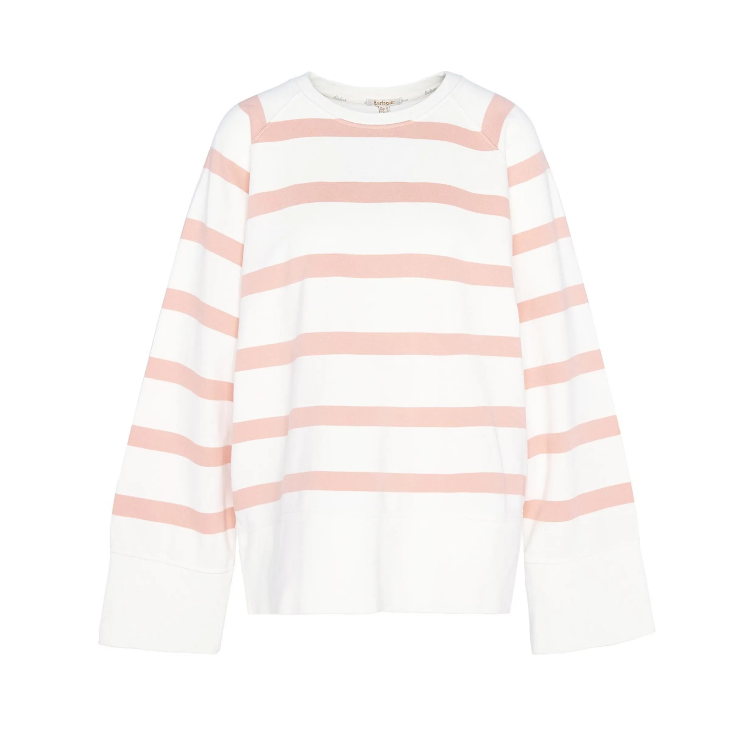 Barbour Longfield SweatShirt Cloud/Soft Apricot LOL0603YE71