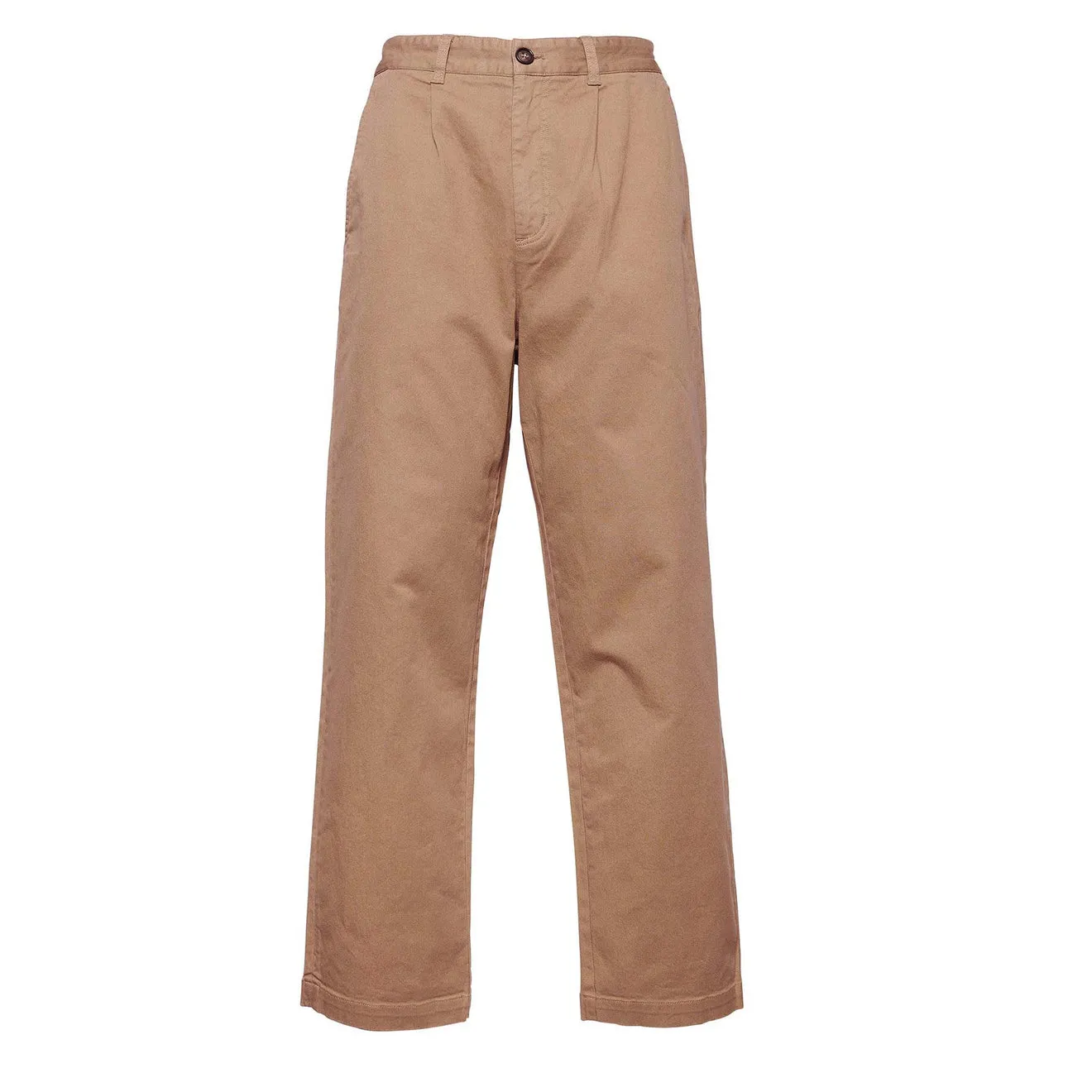 Barbour Washed Stretch Twill Relaxed Fit Trouser Stone