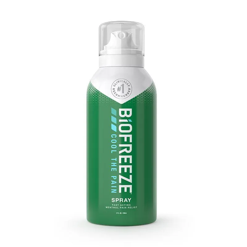 Biofreeze Pain Relieving 360 Degree Spray, 3 oz