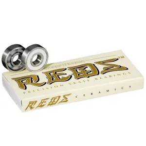 Bones Ceramic Super Reds Bearings (Set of 8)