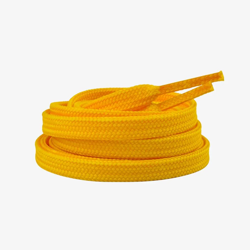 Bont Waxed Skate Laces 6mm - Bumblebee Yellow - Multiple Sizes