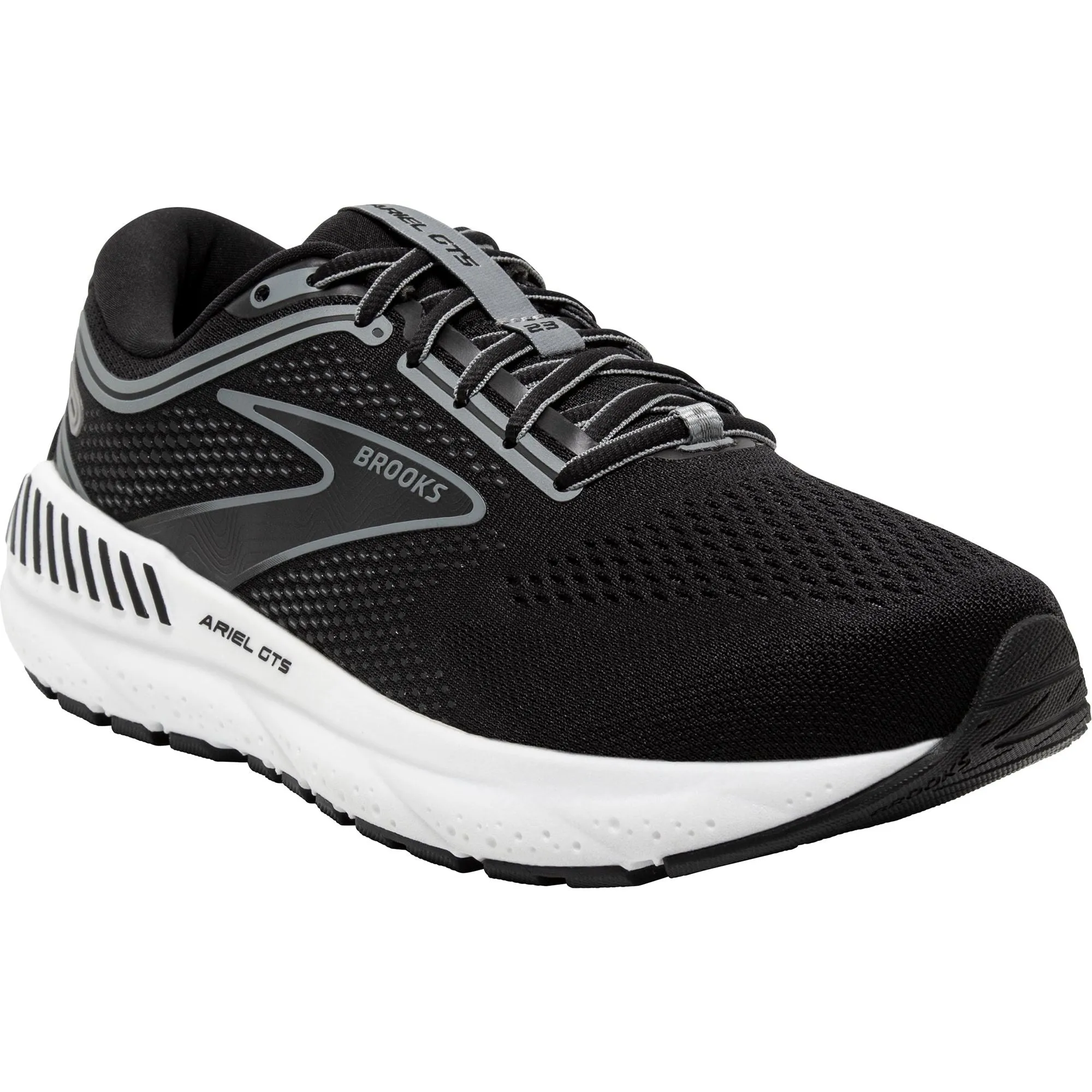 Brooks Ariel GTS 23 WIDE FIT Womens Running Shoes - Black