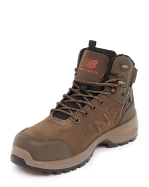 Calibre Zip Side Safety Boot - Chocolate