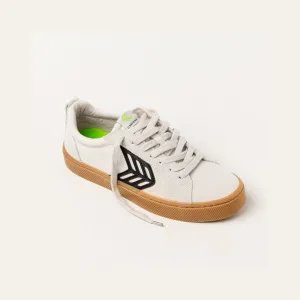 CARIUMA CATIBA PRO Skate Gum Vintage White Suede/Canvas Black Logo Women's Sneaker