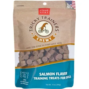 Cloud Star Chewy Tricky Trainers Salmon Dog Treats 142g