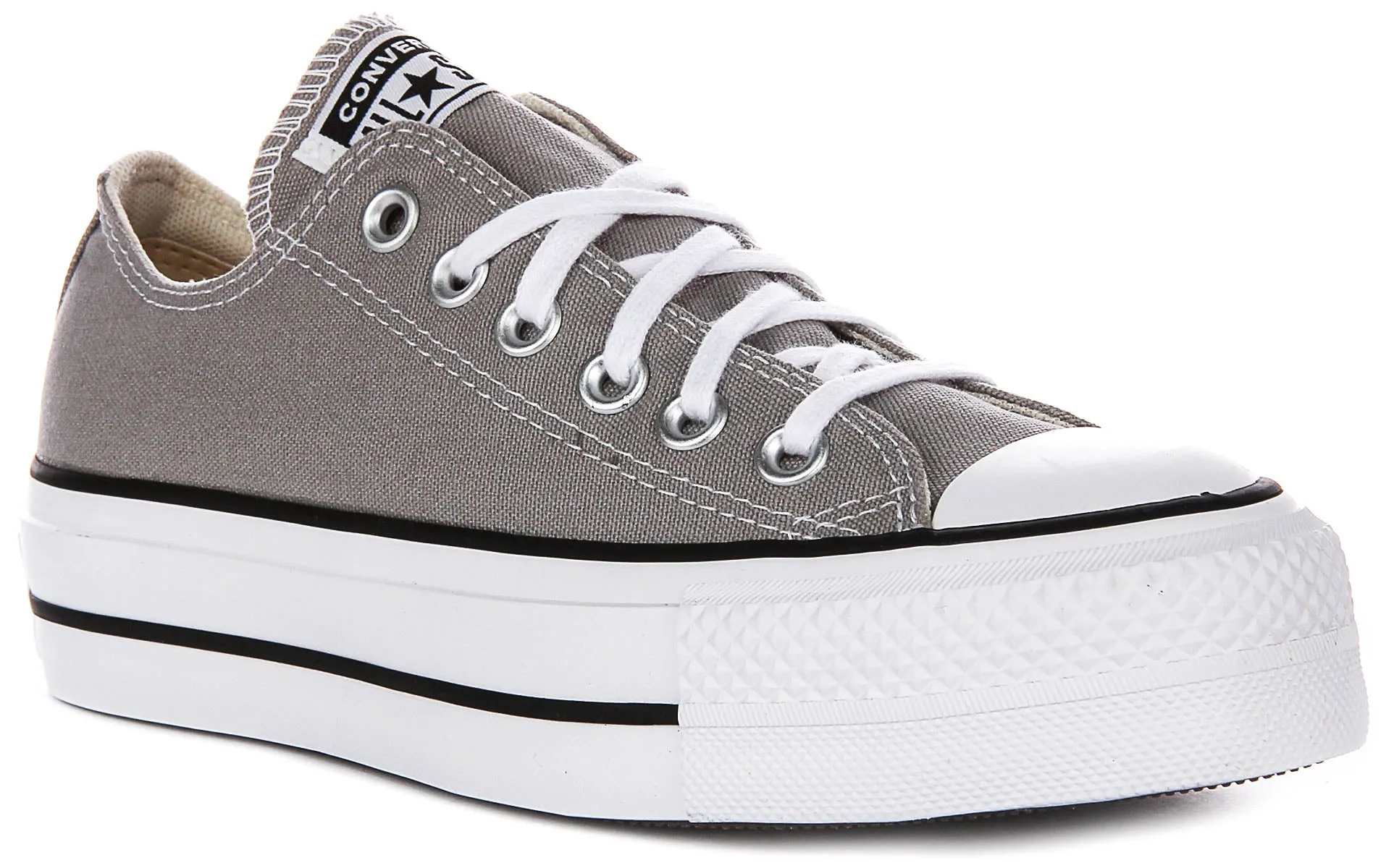 Converse All Star A07573C Platform In Grey For Women