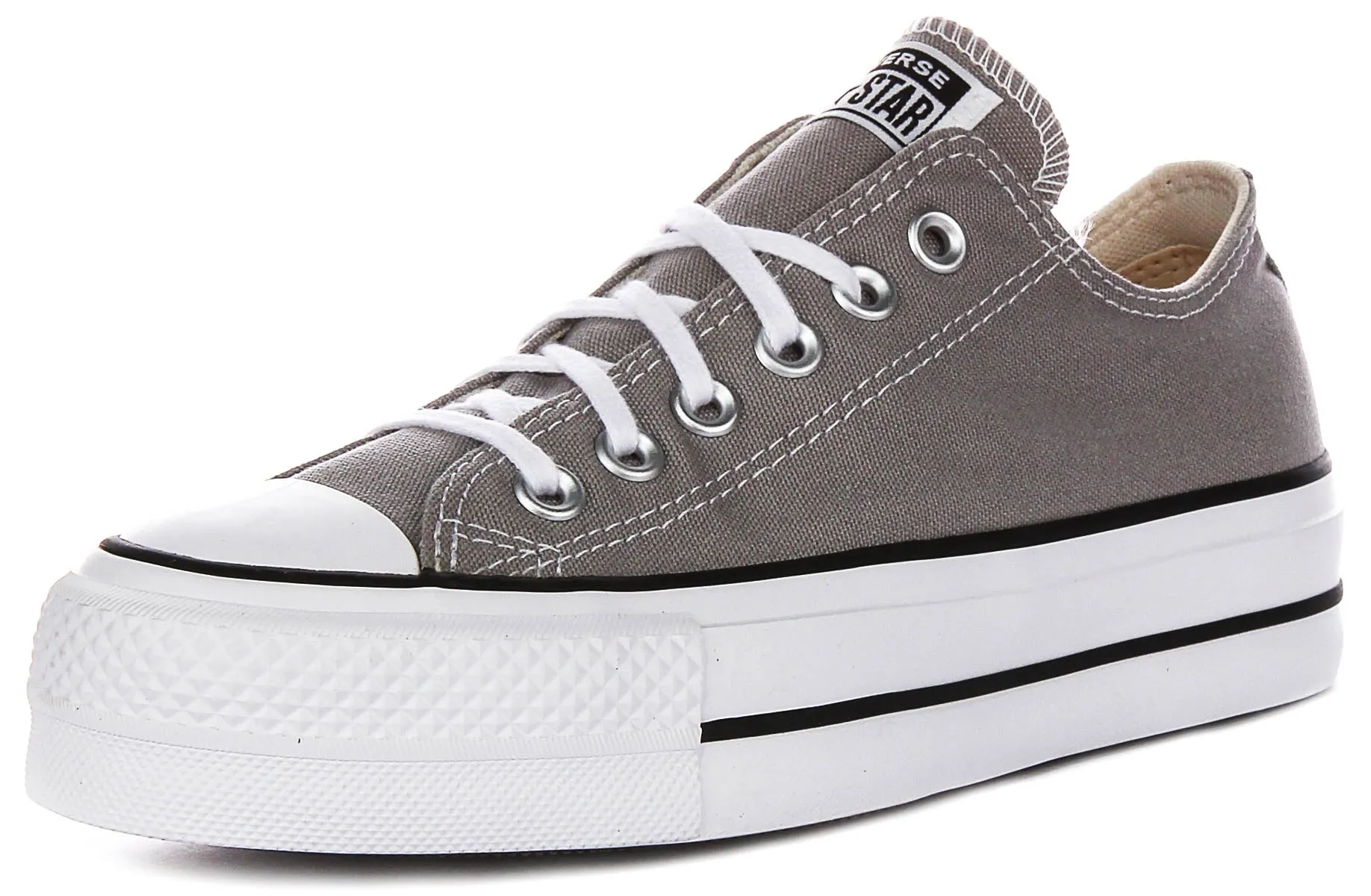 Converse All Star A07573C Platform In Grey For Women