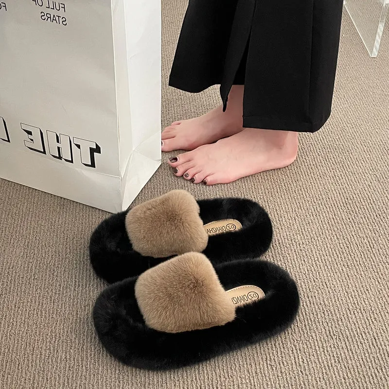 Cozy Trendy Soft Plush Chunky Stylish Warm Fashionable Comfortable Durable Shoes