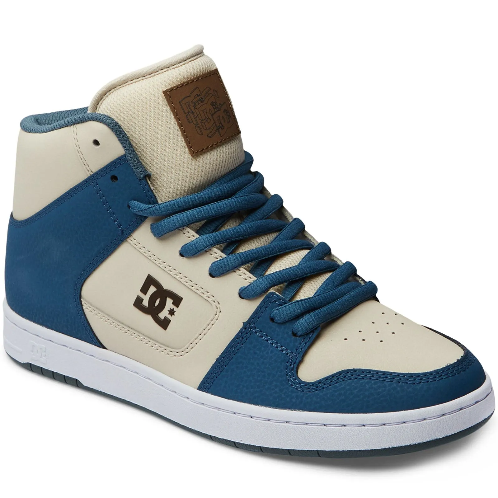 DC Shoes Mens Manteca 4 HI High Top Leather Trainers