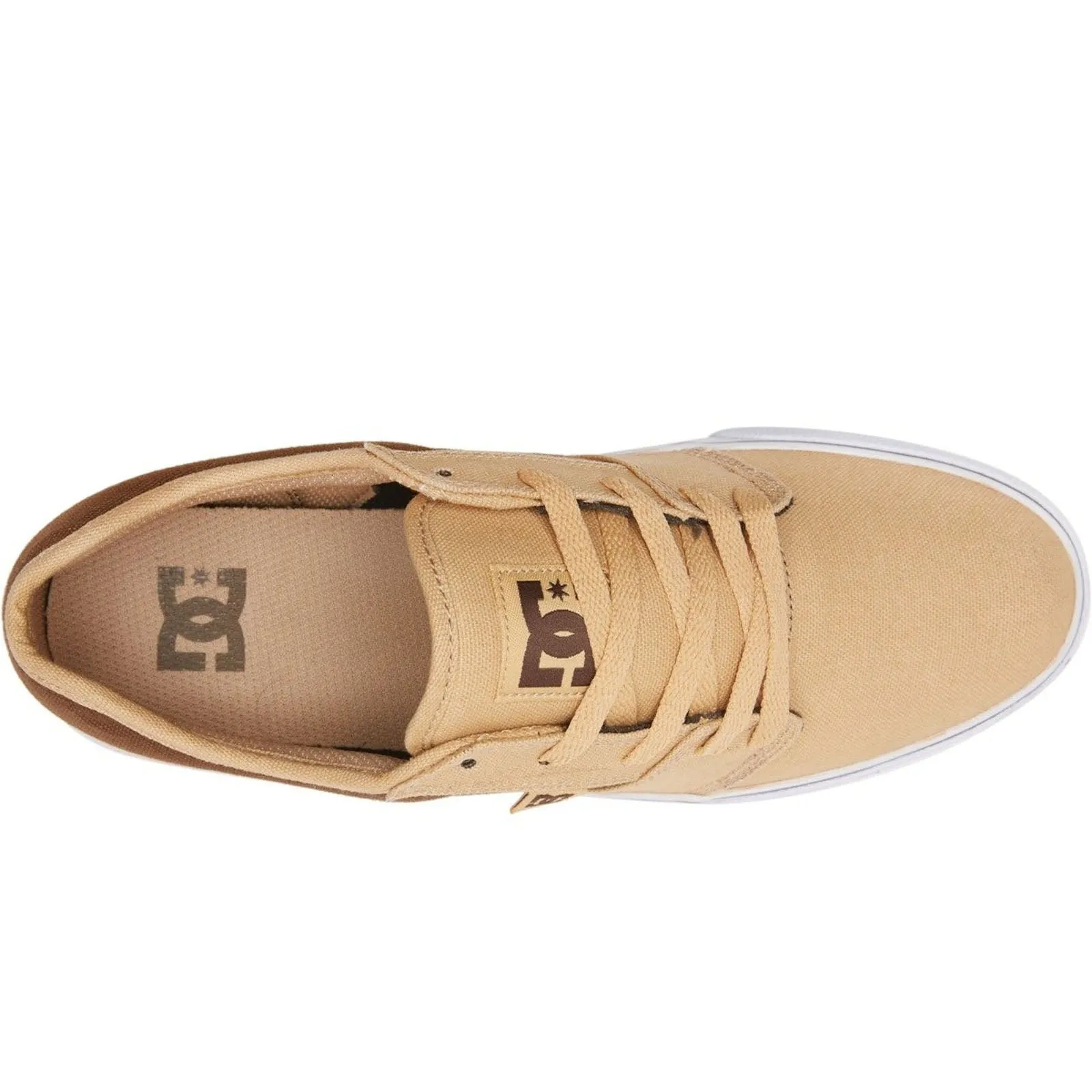 DC Shoes Mens Tonik TK Low Rise Canvas Trainers