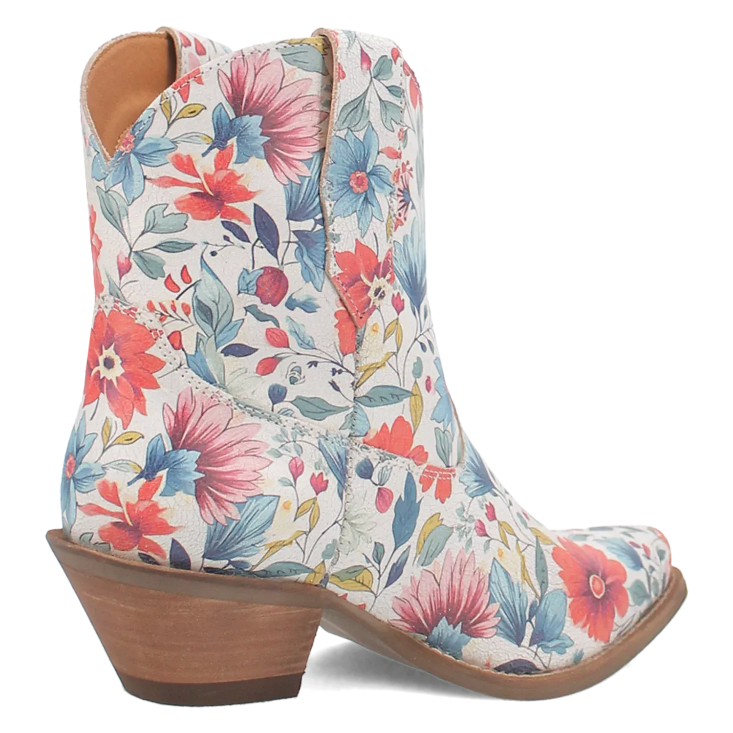 Dingo Pixie Rose - Women's Leather Cowgirl Boots