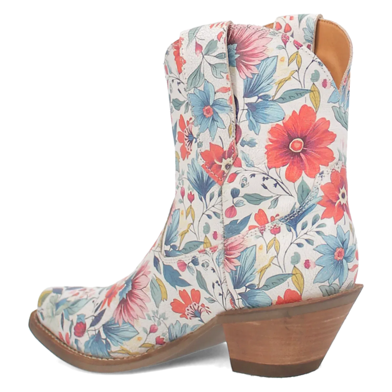 Dingo Pixie Rose - Women's Leather Cowgirl Boots