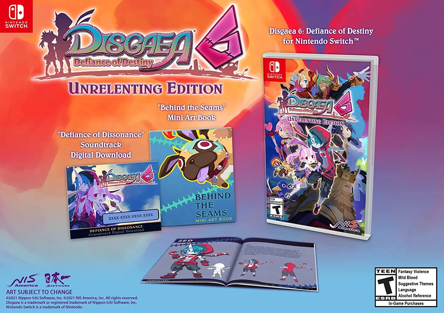 Disgaea 6: Defiance of Destiny: Unrelenting Edition - Nintendo Switch