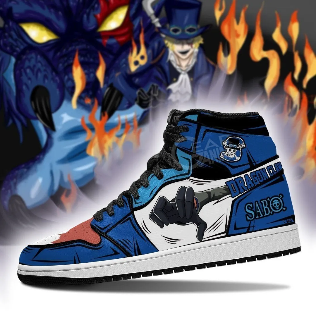 Dragon Claw Sabo Sneakers Custom Anime OP Shoes