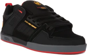 Dvs Comanche 2.0  In Black Yellow For Men