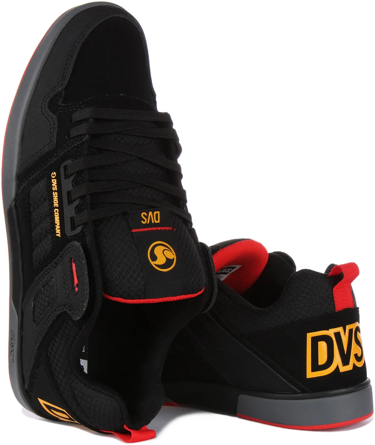 Dvs Comanche 2.0  In Black Yellow For Men