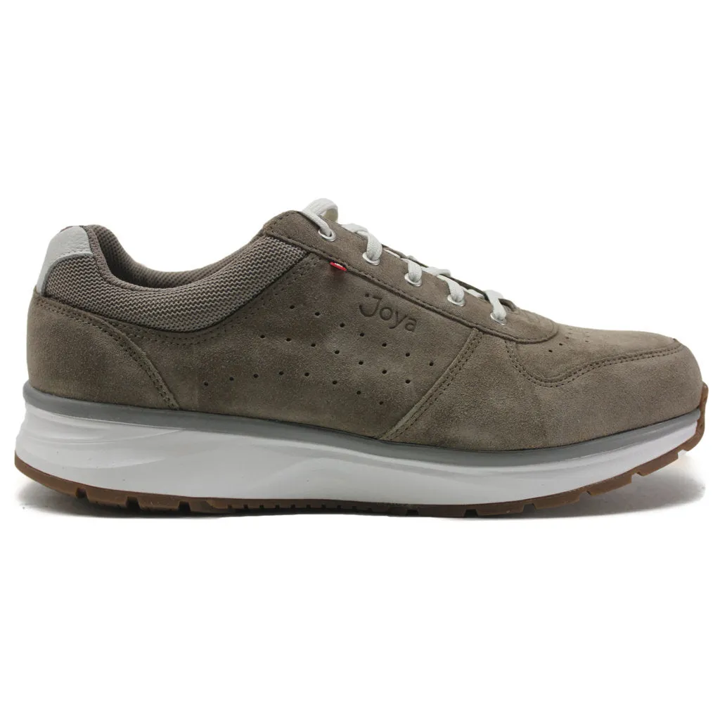 Dynamo Classic Velour Leather Men's Wide Trainers