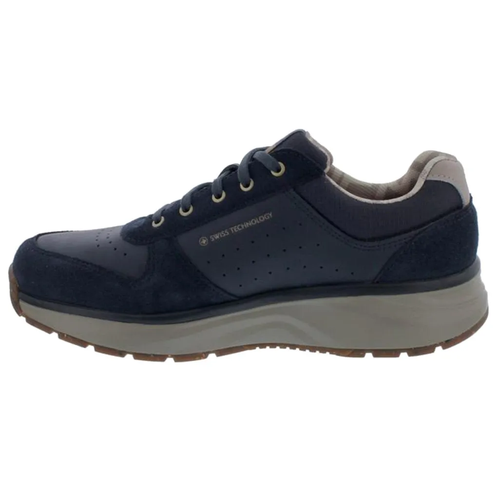 Dynamo Classic Velour Leather Men's Wide Trainers