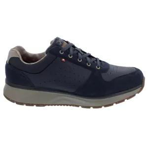 Dynamo Classic Velour Leather Men's Wide Trainers