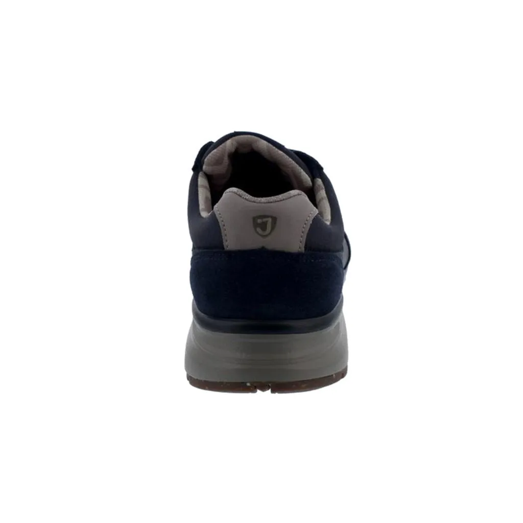 Dynamo Classic Velour Leather Men's Wide Trainers