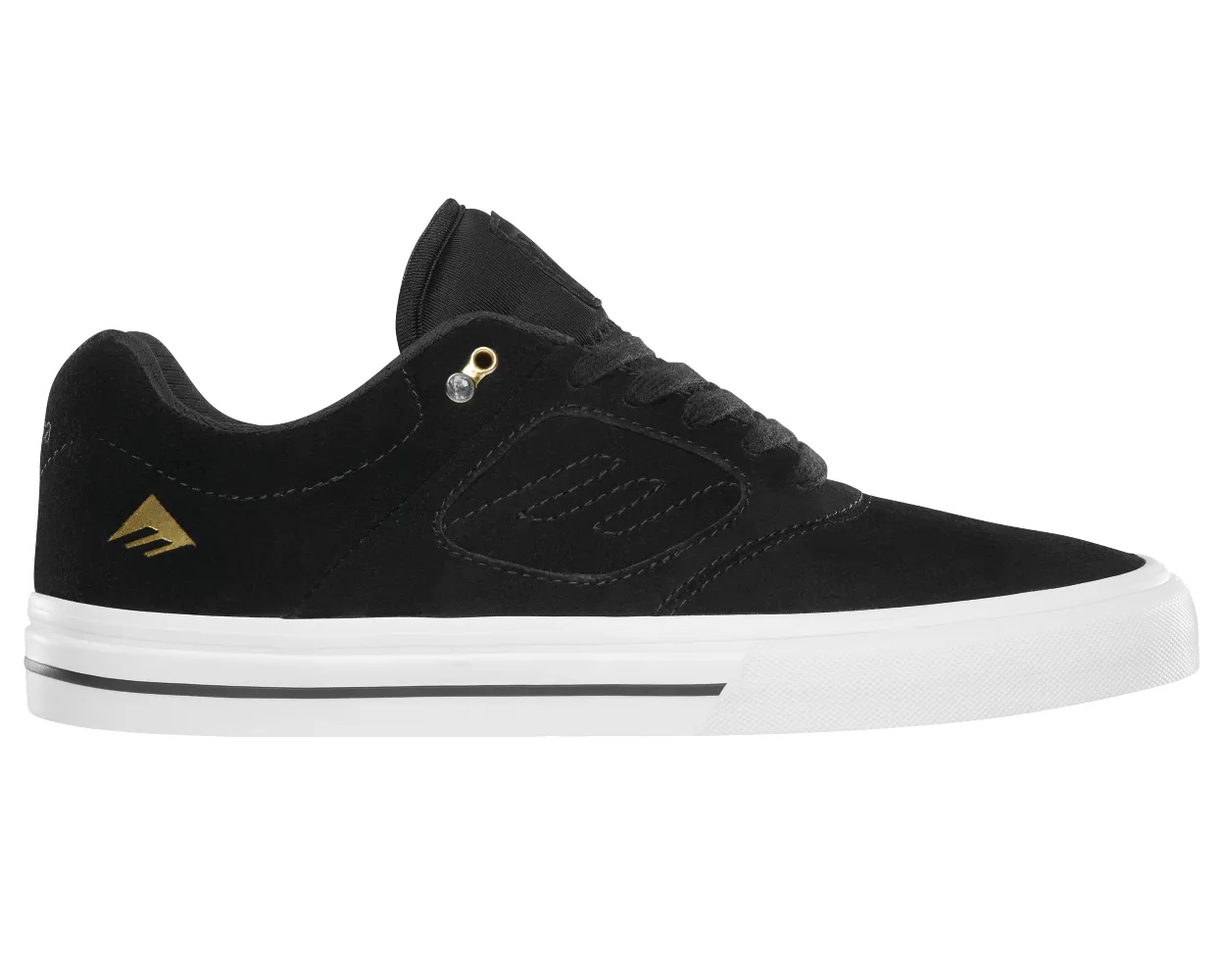 Emerica Shoes Reynolds 3 G6 Vulc - Black/White/Gold