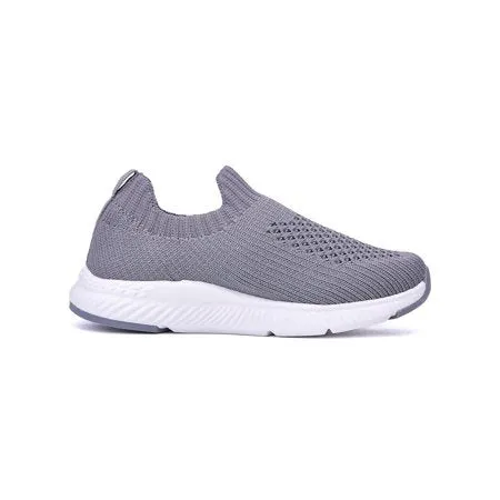 Engtoy Kids Boys Girls Running Shoes Comfortable Lightweight Walking Shoes Athletic Slip on Sock Sneakers (Toddler/Little Kid/Big Kid), Gray, 10