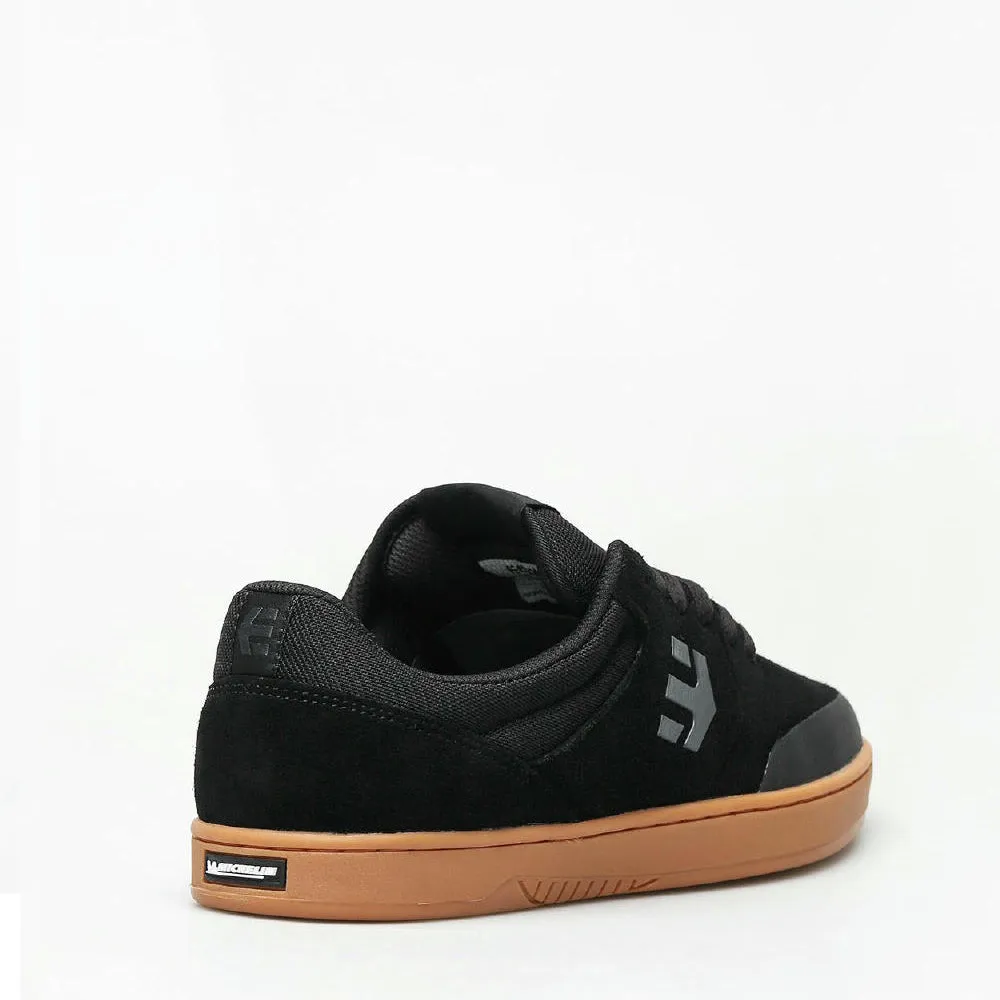 Etnies Marana Skate Shoes - Black Dark Grey Gum