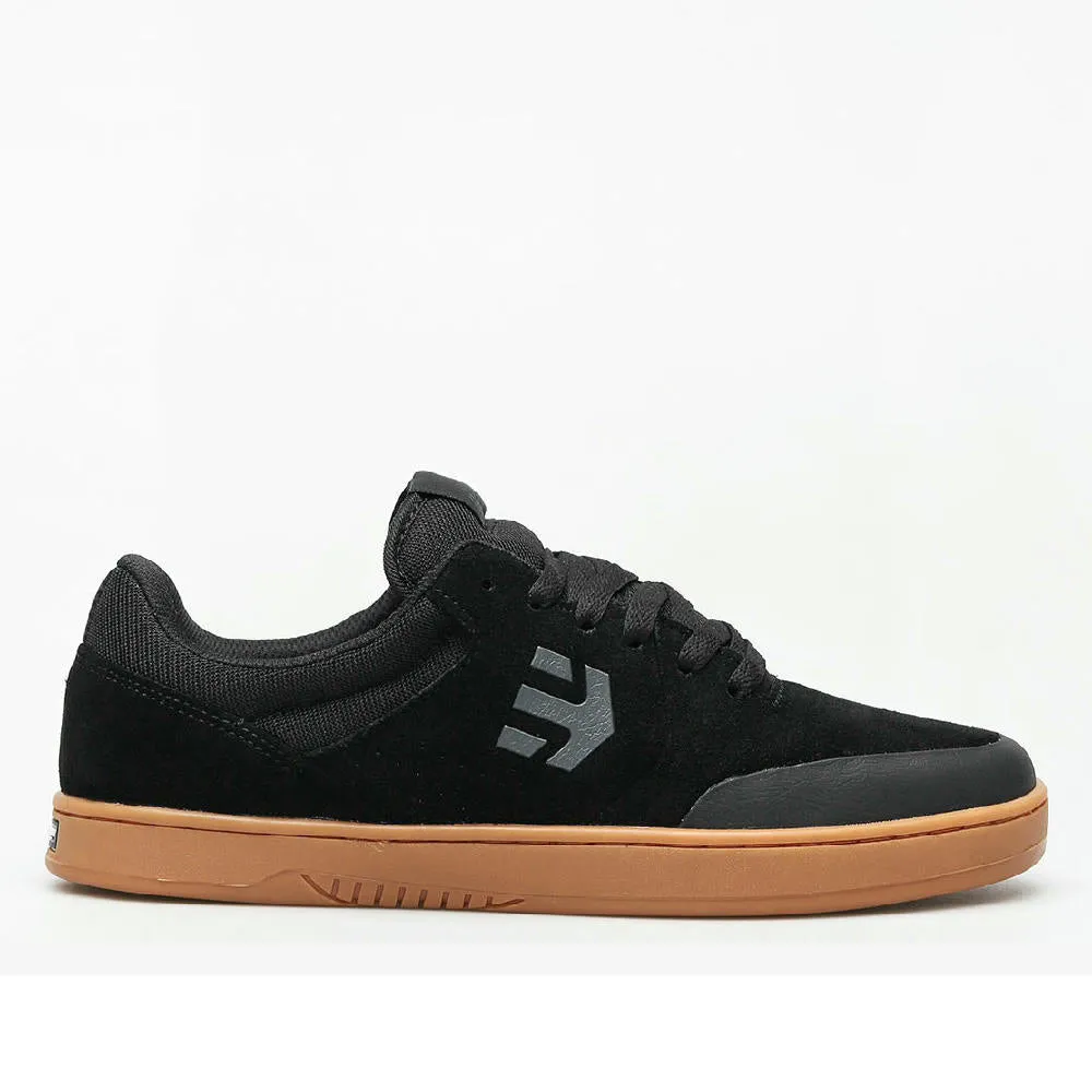 Etnies Marana Skate Shoes - Black Dark Grey Gum