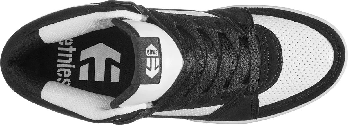 etnies MC Rap Hi Shoe, Black White