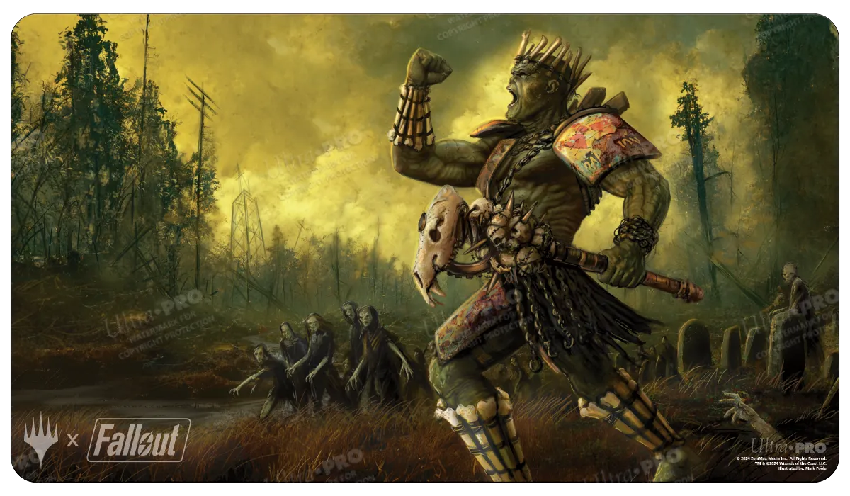 Fallout® Grave Titan Standard Gaming Playmat for Magic: The Gathering