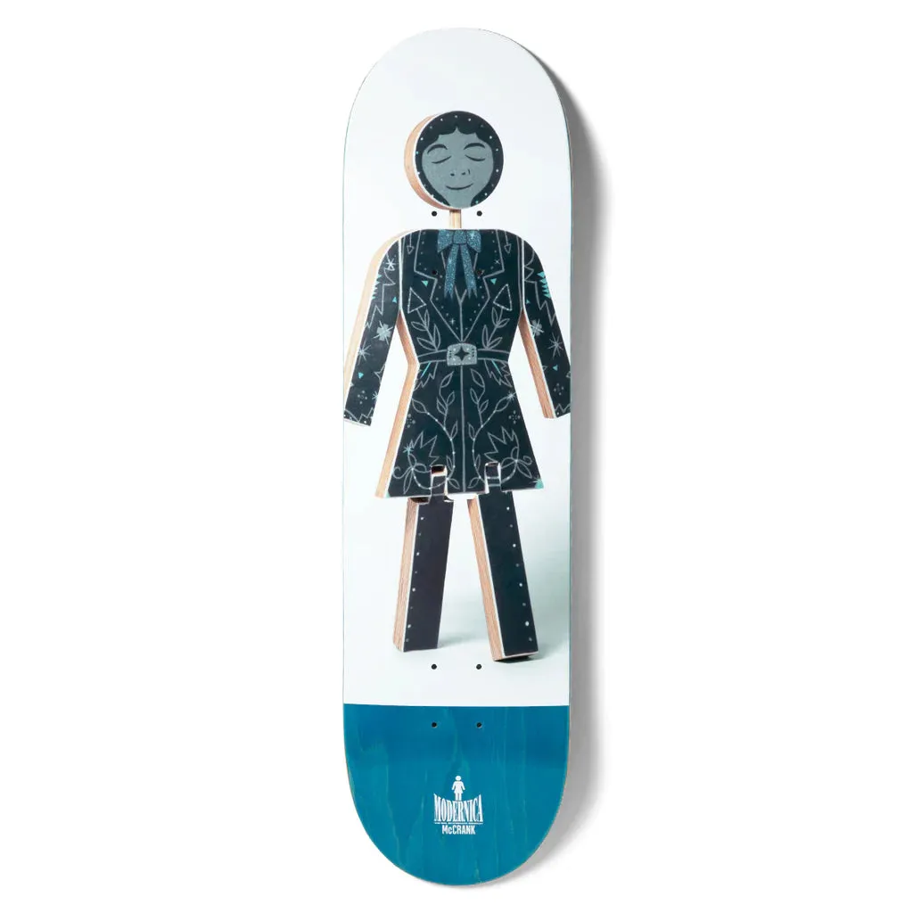 Girl McCrank Modernica OG Skateboard Deck - 8.5"