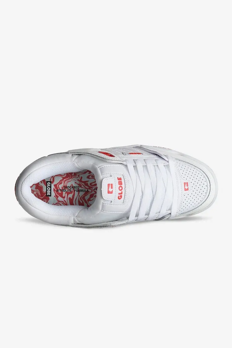 Globe Fusion - White / Red