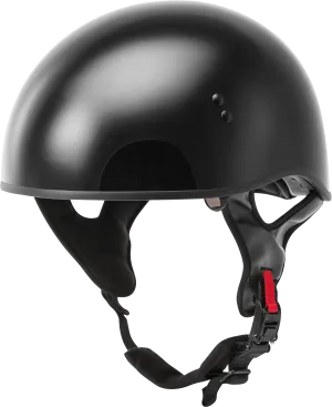 GMax 72-5442 HH-65 Naked Half Helmet Black