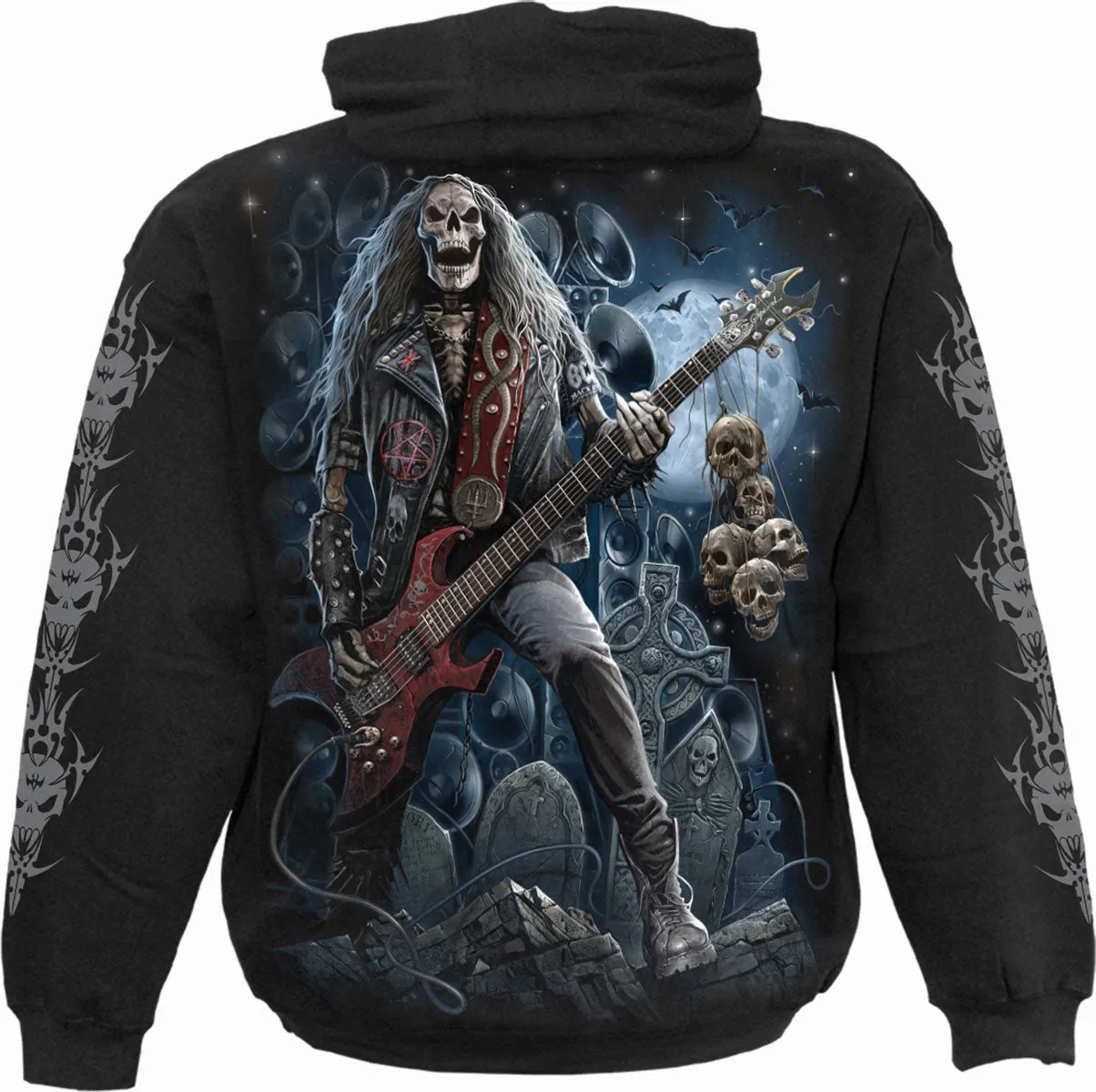 GRIM ROCKER - Hoody Black