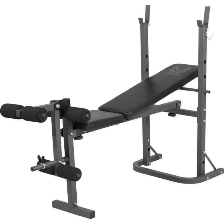 Gyronetics E-Series Multi Incline Weight Bench with Leg Curl